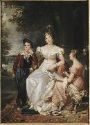 Francois Pascal Simon Gerard comtesse du Cayla painting